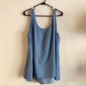 NWOT| HeartSoul Plus Chambray Tank